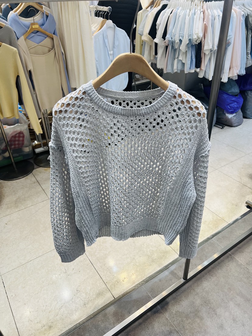 BLACK NOTE東大門實拍韓國女裝新品休閑時尚推薦人氣針織衫BLACK NOTE針織衫圖色2