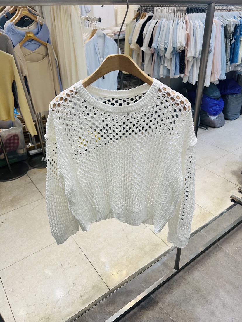 BLACK NOTE東大門實拍韓國女裝新品休閑時尚推薦人氣針織衫BLACK NOTE針織衫圖色5