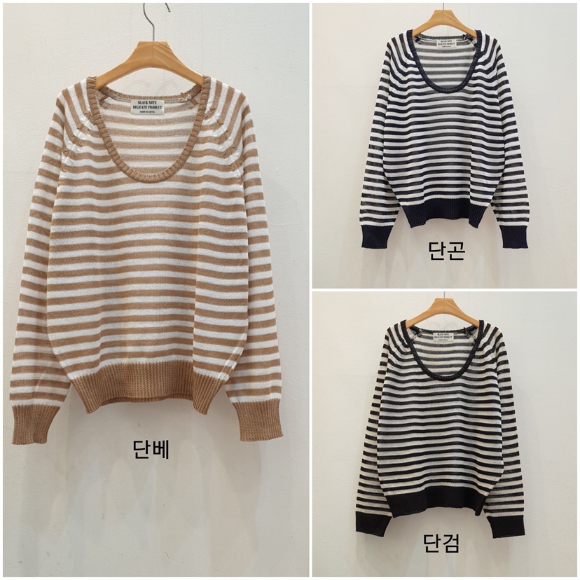 BLACK NOTE韓國代購女士新品推薦26春夏休閑人氣熱賣針織衫BLACK NOTE針織衫