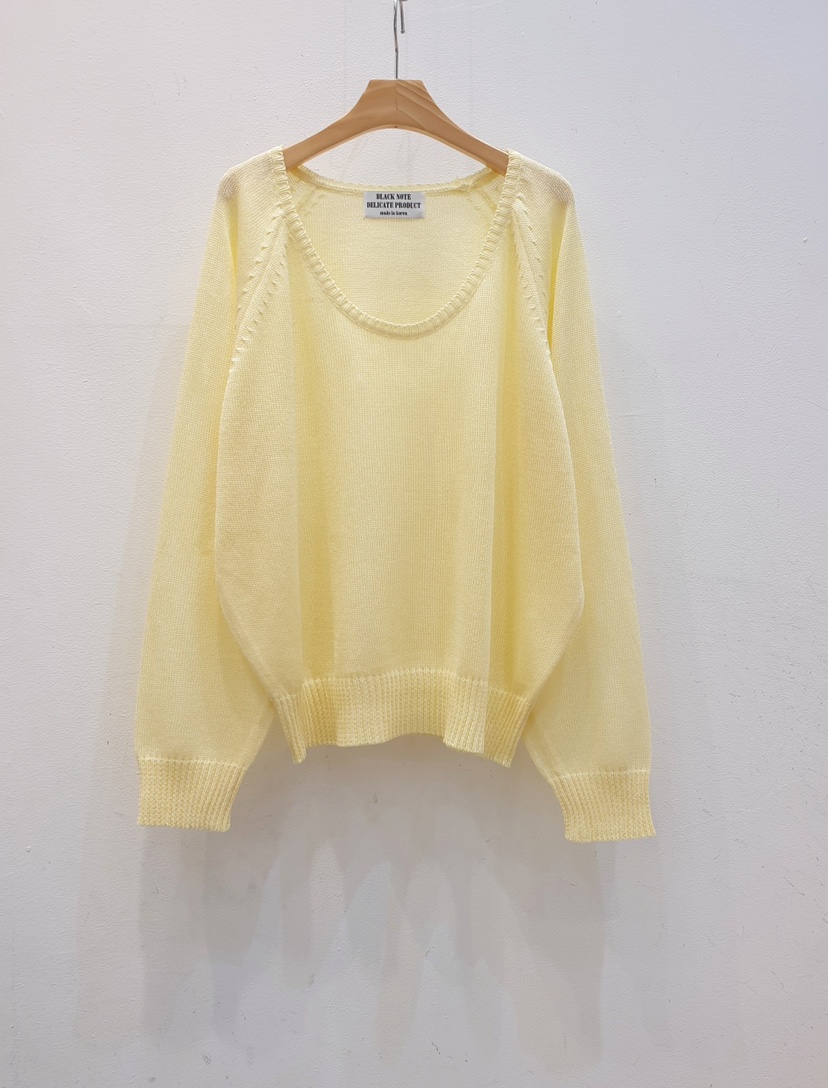 BLACK NOTE韓國代購女士新品推薦26春夏休閑人氣熱賣針織衫BLACK NOTE針織衫圖色2