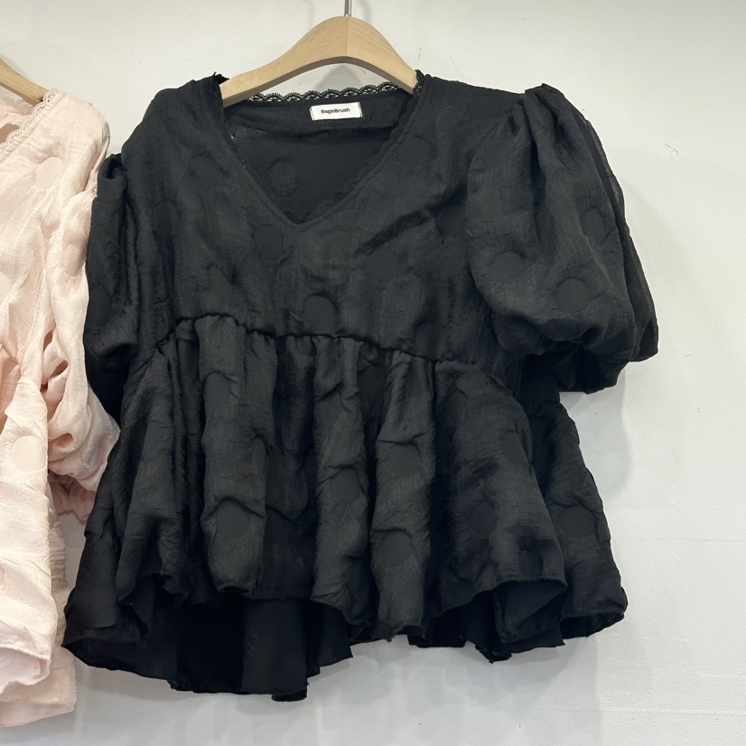 SAGE BRUSH韓國直郵女裝新款熱賣時尚人氣休閑襯衫蕾絲衫SAGE BRUSH襯衫/蕾絲衫圖色3