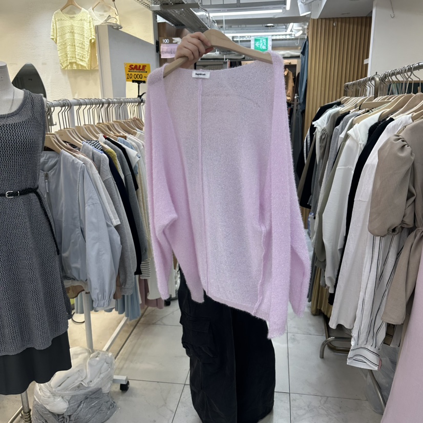 SAGE BRUSH韓國直郵實拍女裝新款職業26春夏休閑針織衫開衫SAGE BRUSH針織衫圖色2