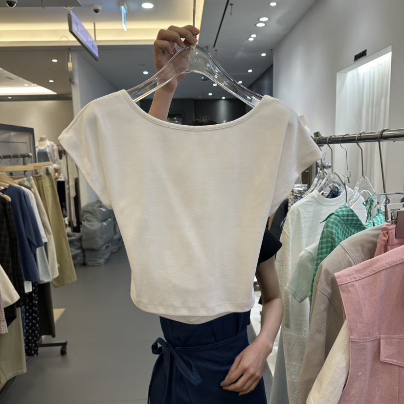 JENNIE韓國東大門代購女裝新款時尚人氣休閑熱賣推薦26春夏T恤JENNIE/VENEFITT恤圖色2