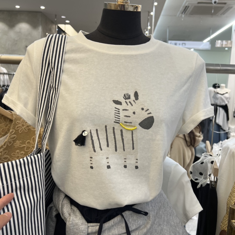 BEEN-A韓國直郵女裝新品推薦職業休閑26春夏熱賣時尚T恤BEEN-AT恤圖色2