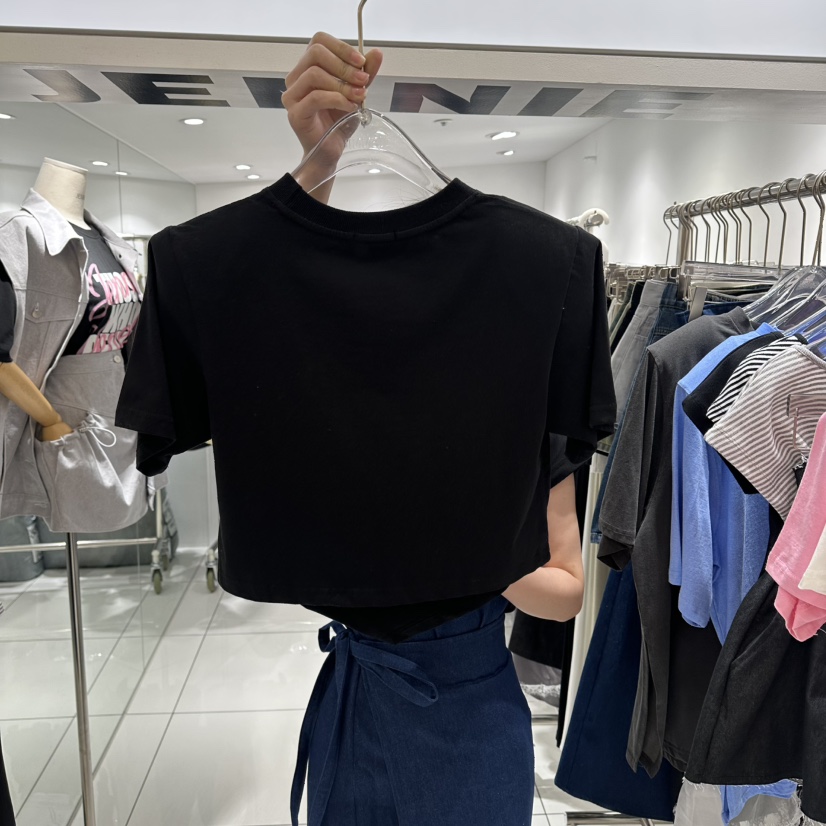 JENNIE韓國東大門直郵女士新品人氣推薦26夏季26春夏職業T恤JENNIE/VENEFITT恤
