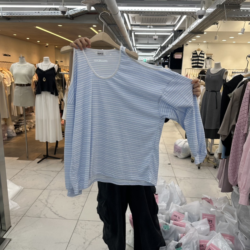 SAGE BRUSH韓國東大門直郵女裝新款推薦人氣26春夏長袖T恤SAGE BRUSH長袖T恤圖色1