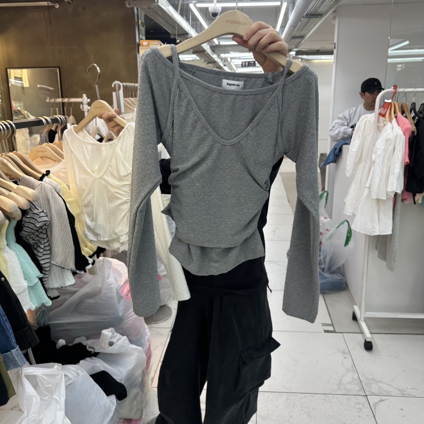 SAGE BRUSH韓國東大門代購女裝新款職業休閑人氣推薦套裝SAGE BRUSH套裝圖色2