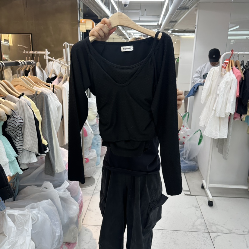 SAGE BRUSH韓國東大門代購女裝新款職業休閑人氣推薦套裝SAGE BRUSH套裝圖色3