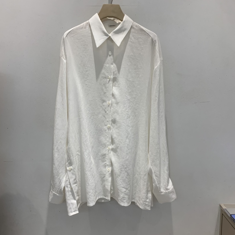 VELVET UNDERGROUND韓國直郵女士新品休閑襯衫蕾絲衫亞麻紐扣VELVET UNDERGROUND襯衫/蕾絲衫圖色2