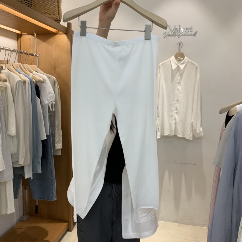VELVET UNDERGROUND韓國東大門代購女裝新品職業打底褲鯊魚褲棉質VELVET UNDERGROUND打底褲/鯊魚褲圖色1