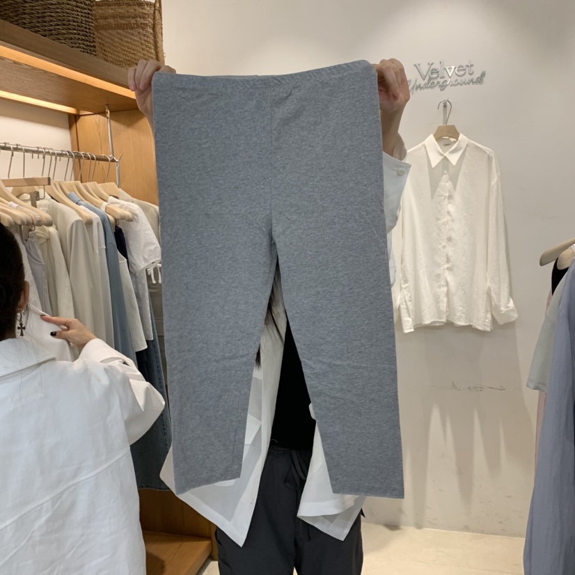 VELVET UNDERGROUND韓國東大門代購女裝新品職業打底褲鯊魚褲棉質VELVET UNDERGROUND打底褲/鯊魚褲圖色2