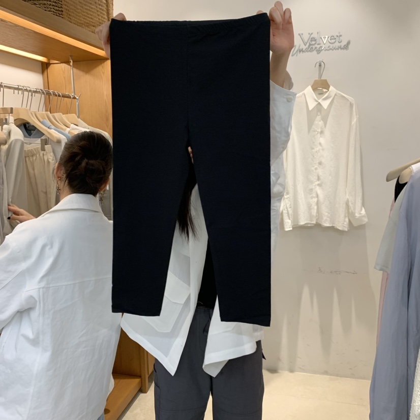 VELVET UNDERGROUND韓國東大門代購女裝新品職業打底褲鯊魚褲棉質VELVET UNDERGROUND打底褲/鯊魚褲圖色3