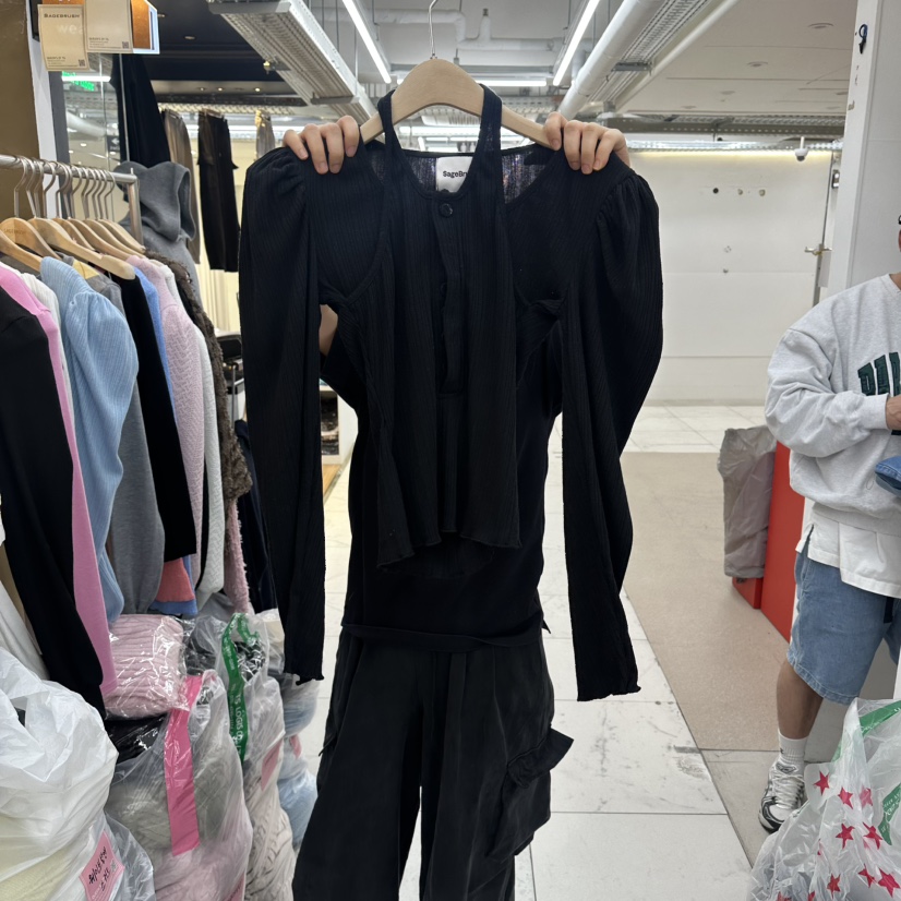 SAGE BRUSH韓國東大門直郵女士新款職業時尚26春夏長袖T恤SAGE BRUSH長袖T恤圖色4