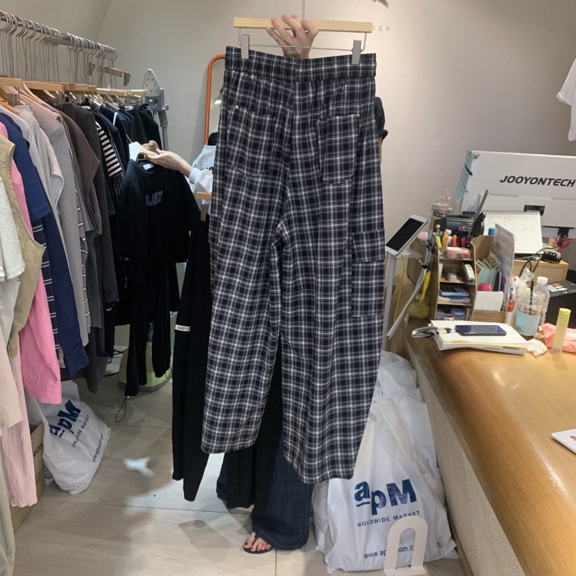 BLACKFRIDAY韓國直郵女士新品熱賣休閑人氣26夏季26春夏休閑褲BLACK FRIDAY休閑褲