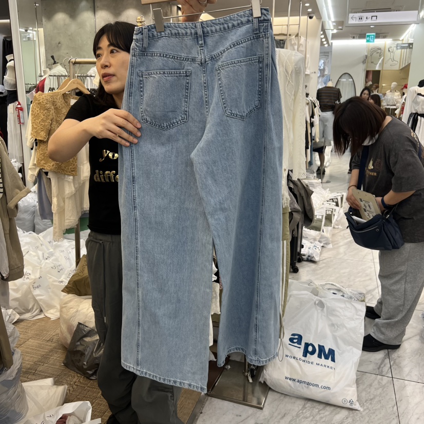 BEEN-A韓國直郵女士新品休閑26春夏推薦26夏季人氣牛仔褲BEEN-A牛仔褲