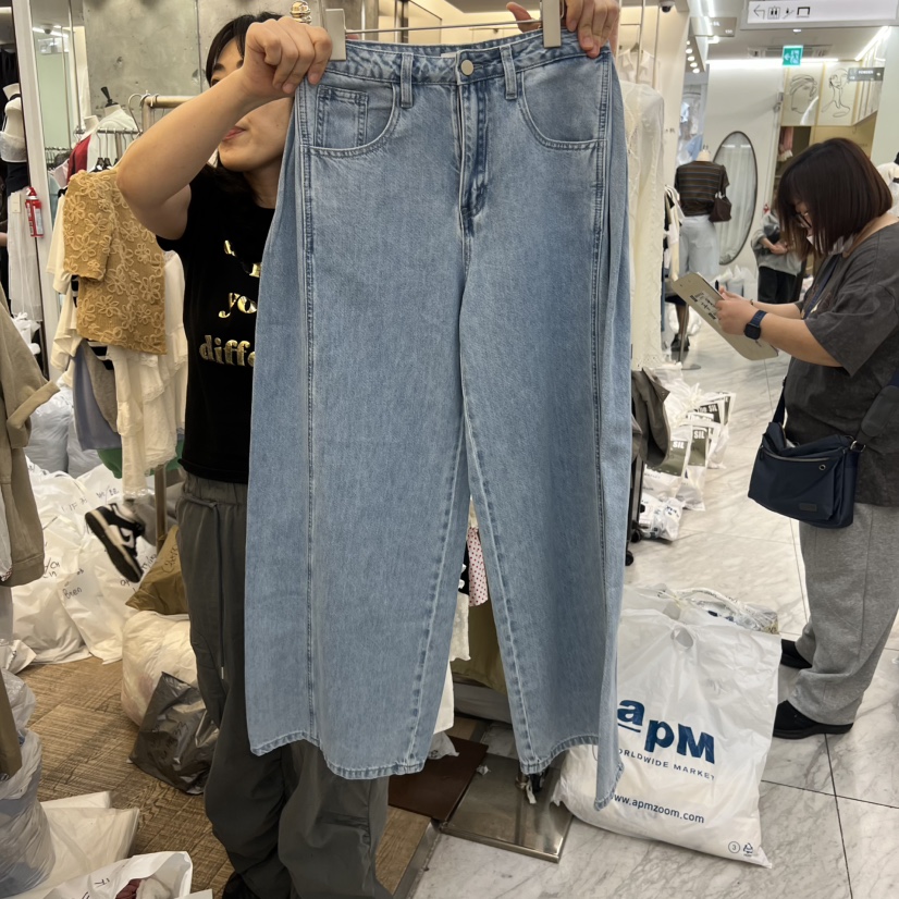 BEEN-A韓國直郵女士新品休閑26春夏推薦26夏季人氣牛仔褲BEEN-A牛仔褲圖色1