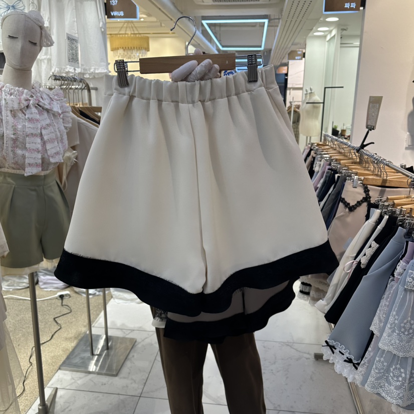 PAPA韓國東大門代購女士新品時尚職業人氣休閑26春夏短褲Papaine/HALMADE短褲