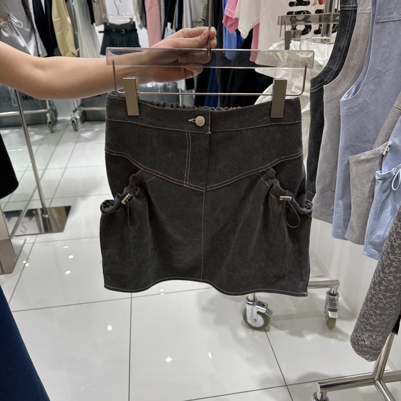 JENNIE韓國直郵女裝新品26春夏人氣推薦熱賣休閑時尚短裙JENNIE/VENEFIT短裙圖色4