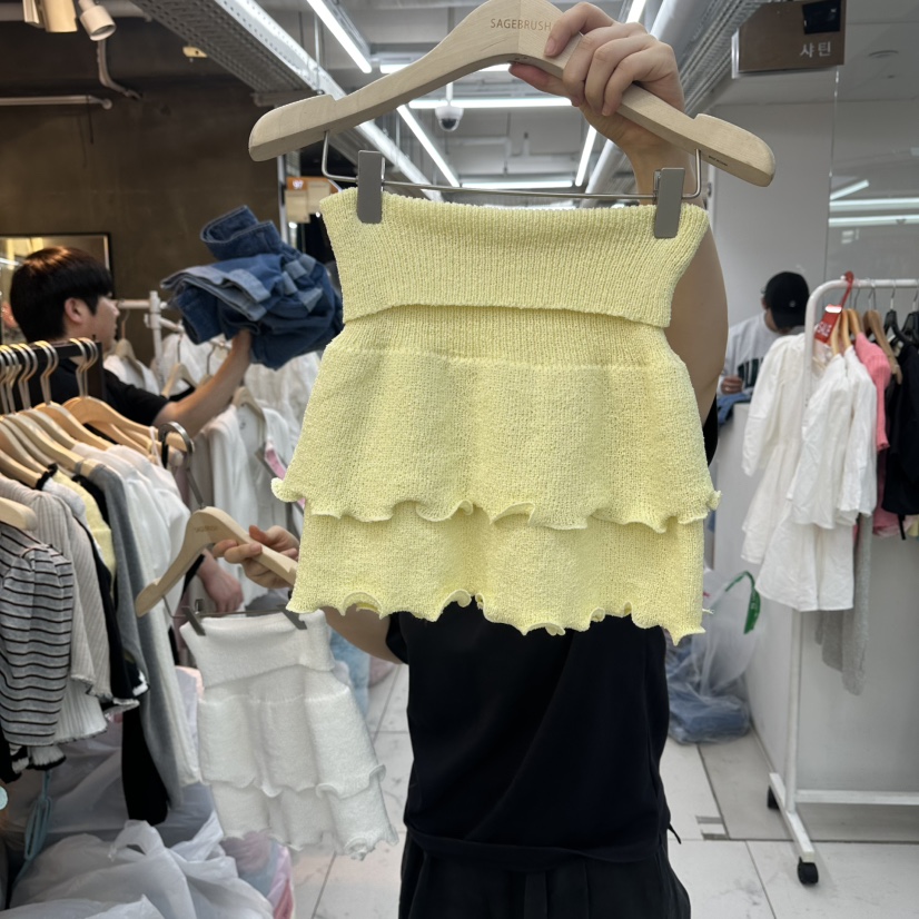 SAGE BRUSH韓國直郵實拍女裝新款職業時尚推薦人氣吊帶背心SAGE BRUSH吊帶/背心圖色1