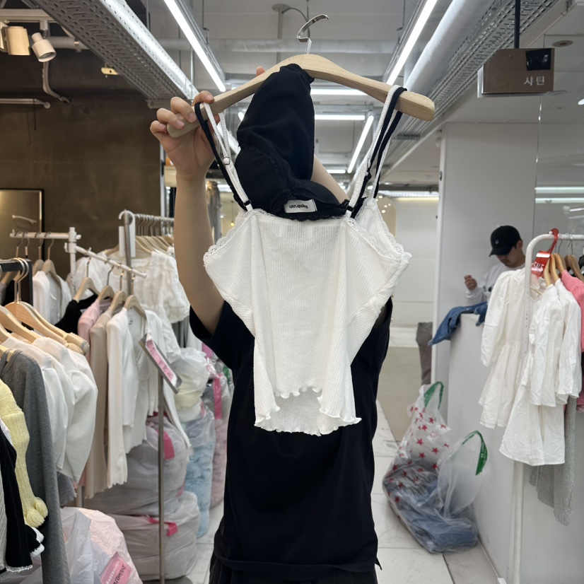 SAGE BRUSH韓國代購女士新品職業26春夏熱賣吊帶背心蕾絲SAGE BRUSH吊帶/背心