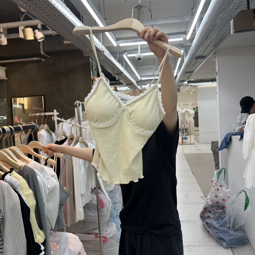SAGE BRUSH韓國代購女士新品職業26春夏熱賣吊帶背心蕾絲SAGE BRUSH吊帶/背心圖色2