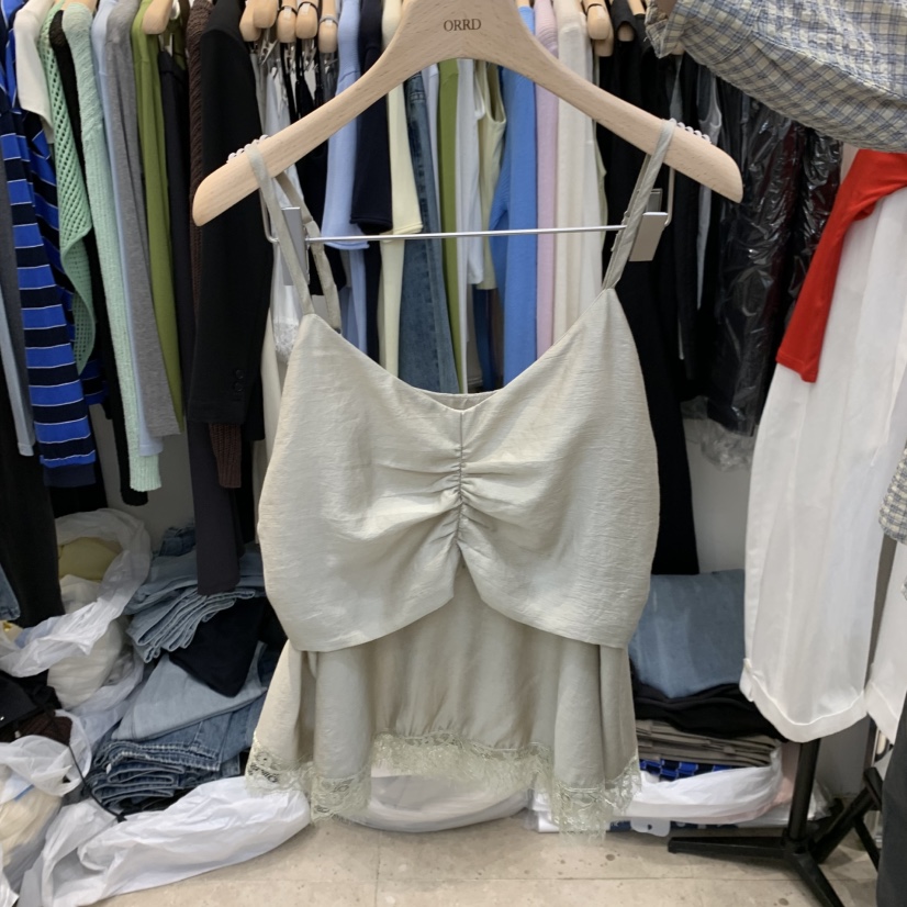 ORRD韓國東大門直郵女士新款職業熱賣26夏季人氣吊帶背心ORRD吊帶/背心圖色2