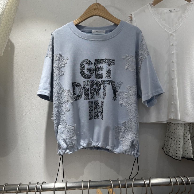 BELITA韓國東大門直郵女裝新款人氣休閑推薦熱賣26夏季T恤BELITAT恤圖色1