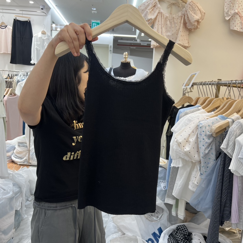 BEEN-A韓國直郵女士新品26夏季職業推薦時尚休閑吊帶背心BEEN-A吊帶/背心