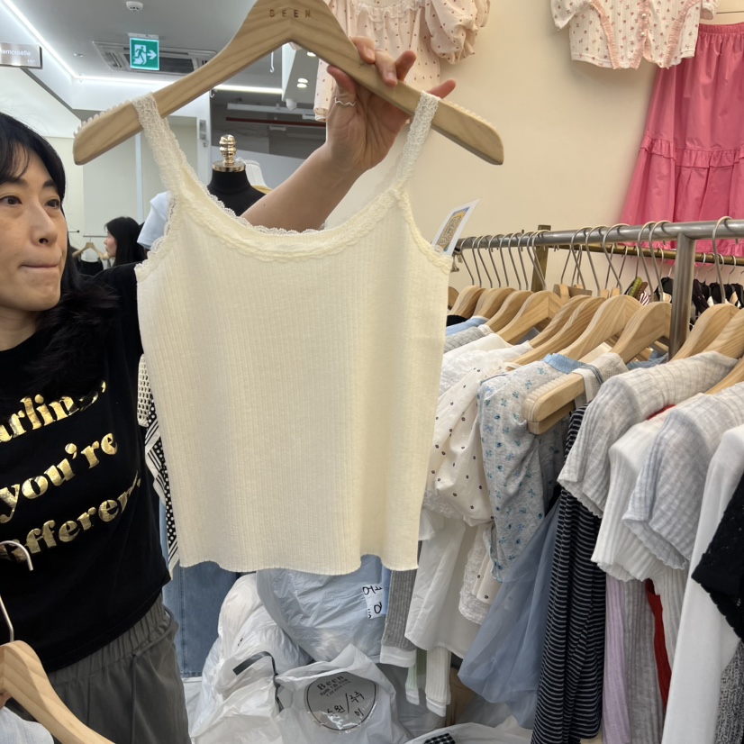 BEEN-A韓國直郵女士新品26夏季職業推薦時尚休閑吊帶背心BEEN-A吊帶/背心圖色2