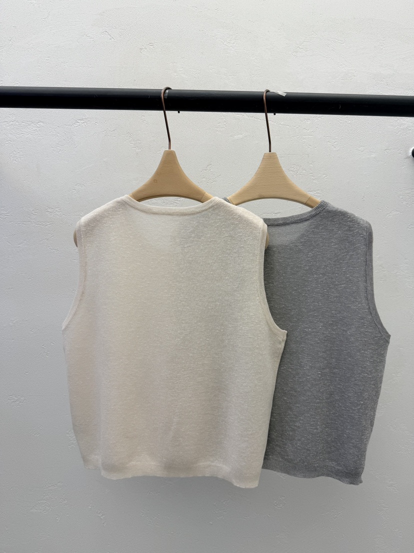 AUTUMN BEIGE-Q韓國直郵實拍女裝新品26夏季休閑熱賣馬甲A.b/AUTUMN BEIGE馬甲