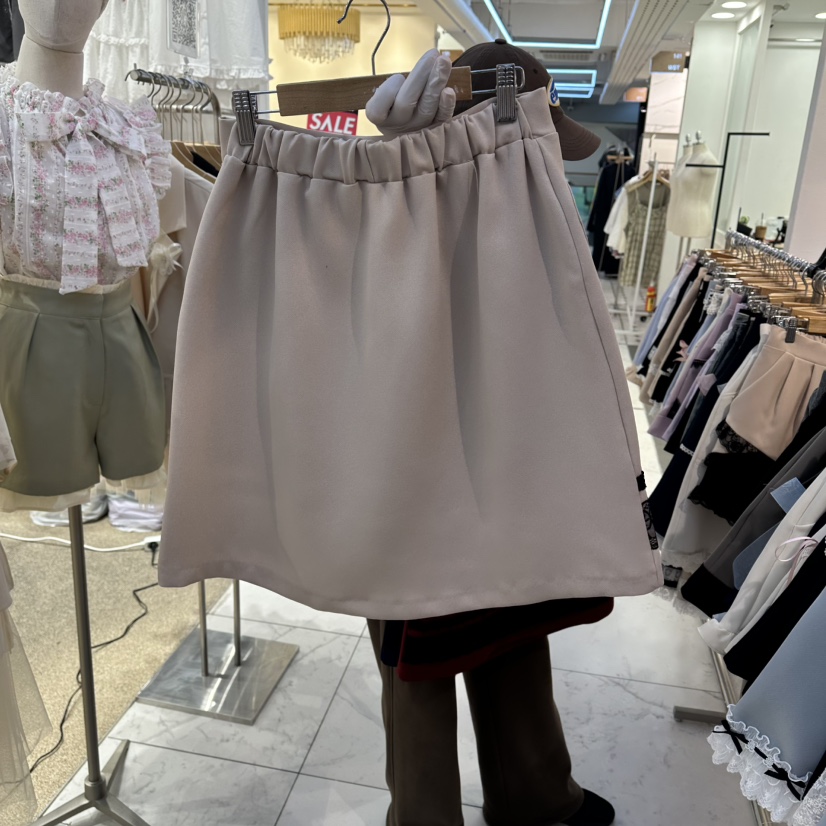 PAPA韓國東大門代購女士新款推薦人氣休閑職業26夏季裙褲Papaine/HALMADE裙褲