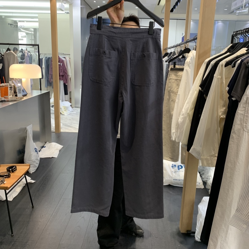 OBJECT韓國東大門直郵女裝新品26夏季人氣時尚推薦休閑褲棉OBJECT休閑褲