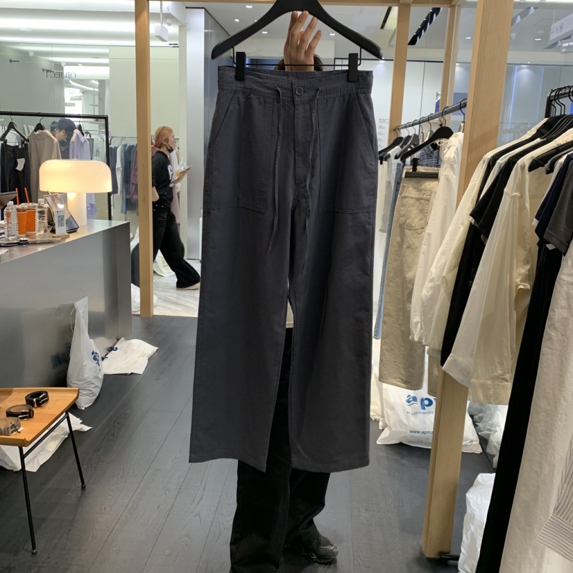 OBJECT韓國東大門直郵女裝新品26夏季人氣時尚推薦休閑褲棉OBJECT休閑褲圖色1