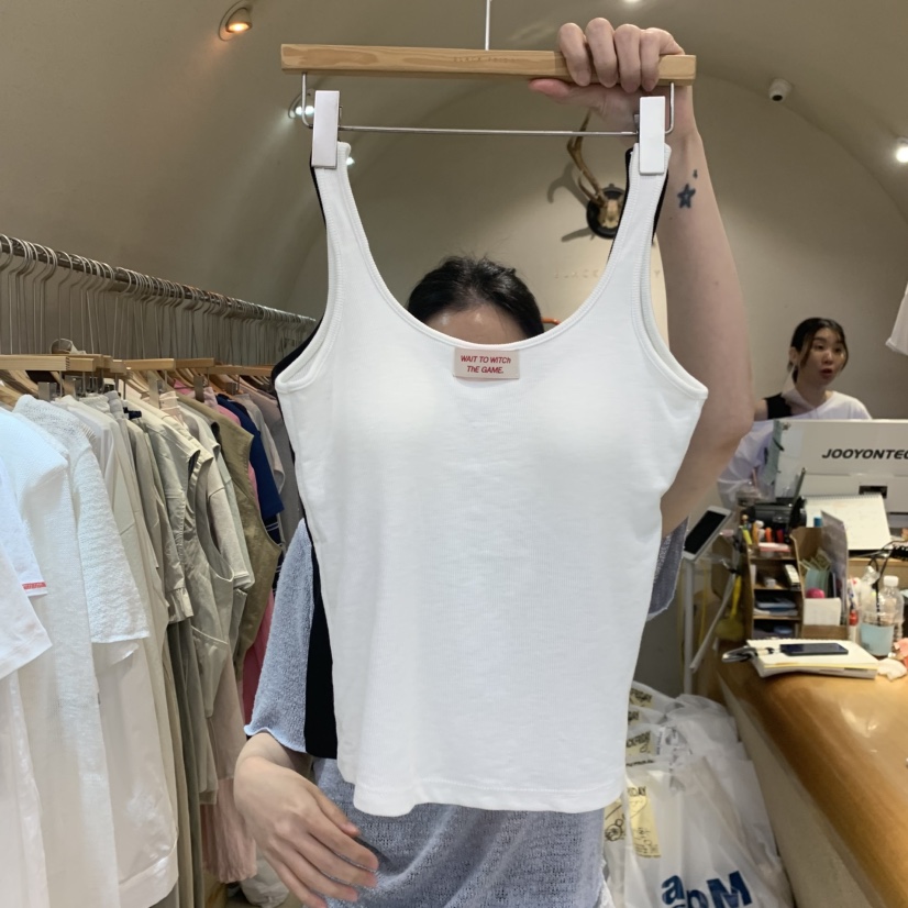 BLACKFRIDAY韓國東大門代購女裝新品26夏季時尚職業吊帶背心BLACK FRIDAY吊帶/背心圖色1