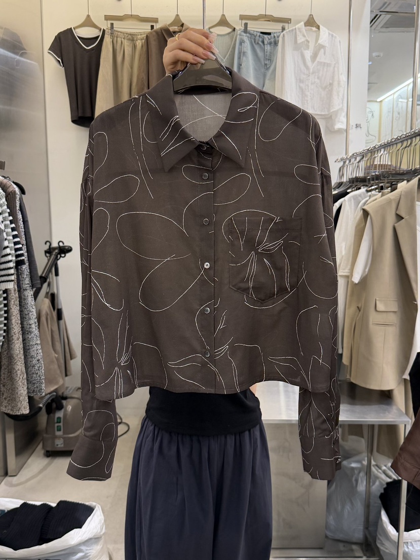 THE SIL韓國直郵實拍女士新款熱賣26夏季人氣襯衫蕾絲衫THE SIL/1 2ILLY襯衫/蕾絲衫圖色1