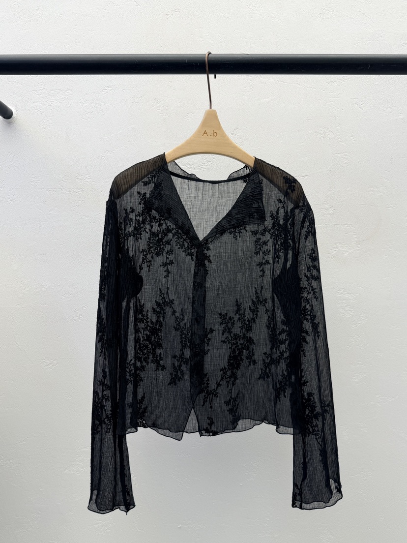 AUTUMN BEIGE-Q韓國代購女裝新款休閑推薦人氣襯衫蕾絲衫A.b/AUTUMN BEIGE襯衫/蕾絲衫圖色2