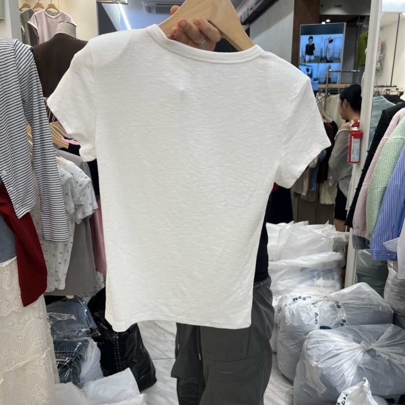 BEEN-A韓國東大門直郵女士新款熱賣26夏季休閑26春夏T恤BEEN-AT恤