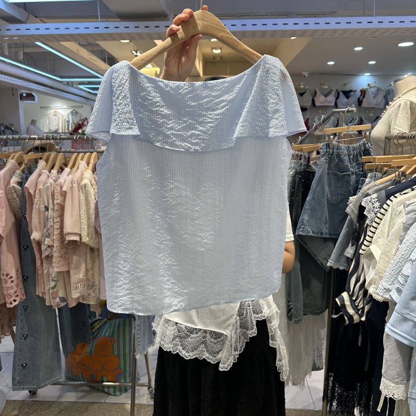 BELITA韓國直郵女裝新品人氣休閑時尚推薦26夏季襯衫蕾絲衫BELITA襯衫/蕾絲衫