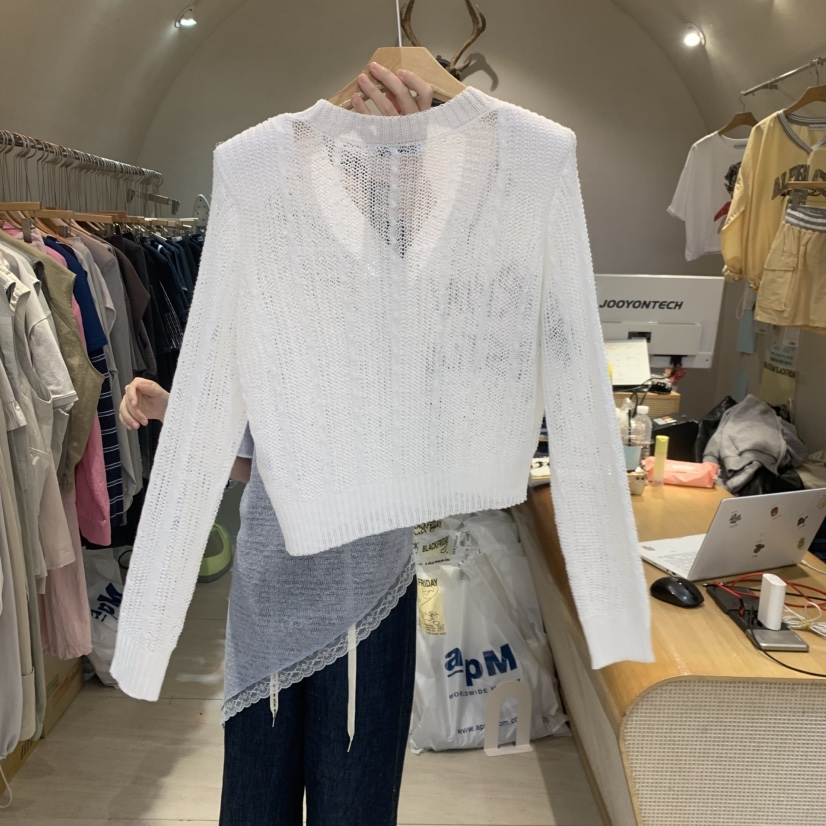 BLACKFRIDAY韓國東大門代購女裝新款推薦熱賣針織衫不含內搭BLACK FRIDAY針織衫