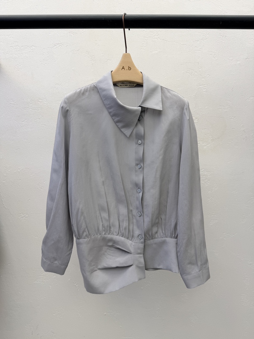 AUTUMN BEIGE-Q東大門實拍韓國女士新品26春夏襯衫蕾絲衫A.b/AUTUMN BEIGE襯衫/蕾絲衫圖色1