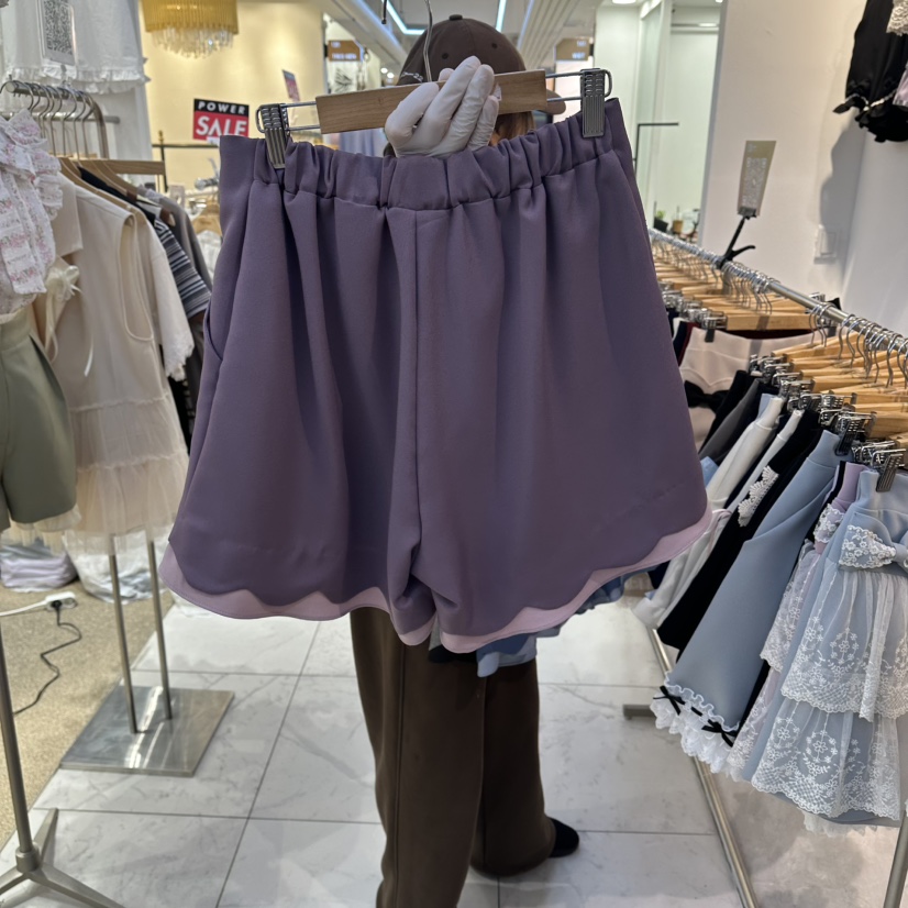 PAPA韓國代購女士新款人氣時尚熱賣26夏季推薦職業26春夏短褲Papaine/HALMADE短褲