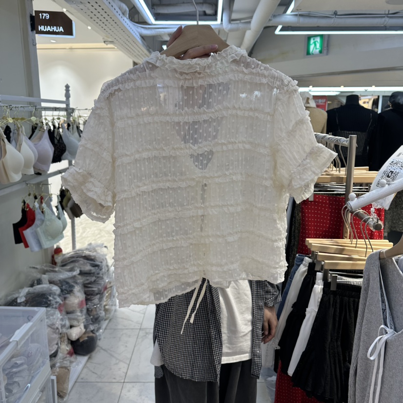 AKRA BY ART韓國直郵女裝新品26夏季推薦26春夏針織衫雪紡緞AKRA BY ART針織衫