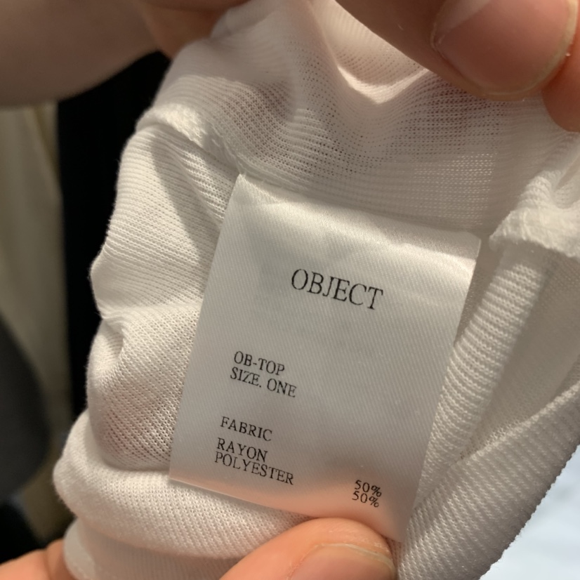 OBJECT韓國直郵實拍女士新品26春夏職業推薦時尚26夏季T恤OBJECTT恤