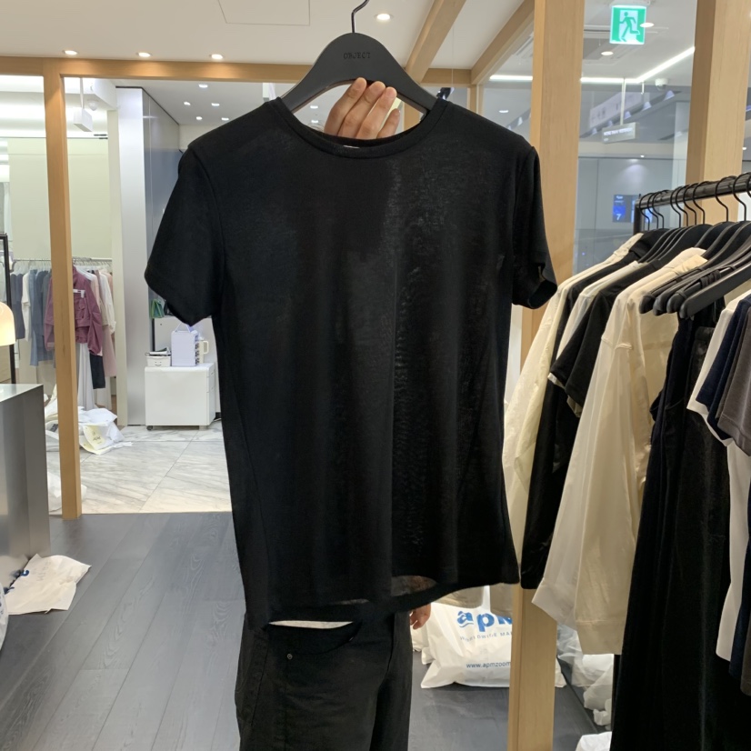 OBJECT韓國直郵實拍女士新品26春夏職業推薦時尚26夏季T恤OBJECTT恤圖色5