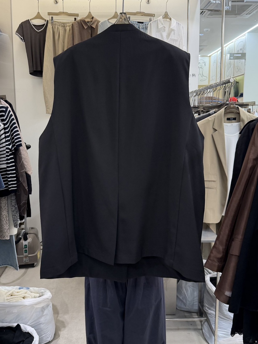 THE SIL韓國直郵實拍女士新品熱賣職業26夏季休閑時尚馬甲THE SIL/1 2ILLY馬甲