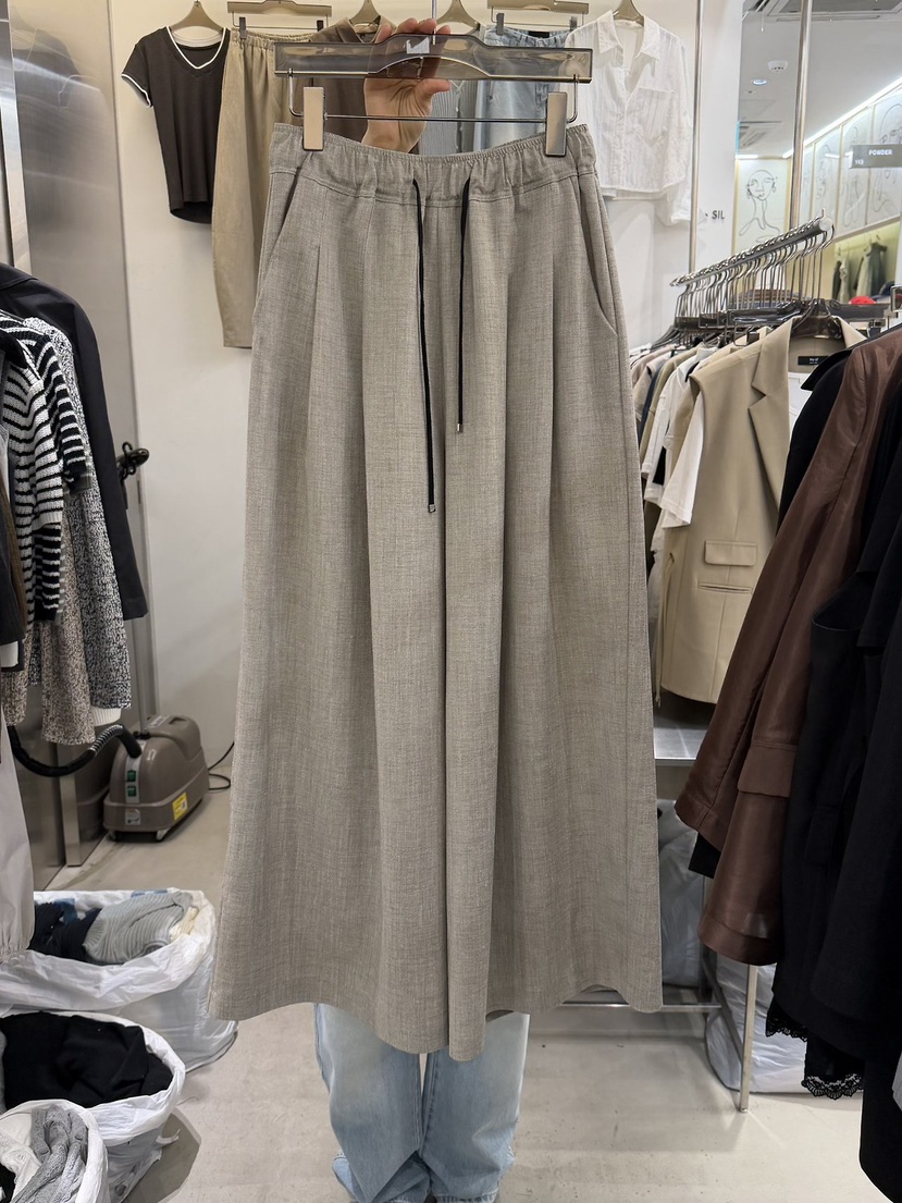 THE SIL韓國直郵女士新款職業推薦人氣26春夏休閑休閑褲THE SIL/1 2ILLY休閑褲圖色1