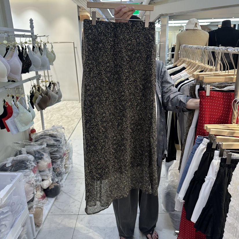 AKRA BY ART東大門實拍韓國女裝新品職業26春夏長裙豹紋AKRA BY ART長裙圖色1