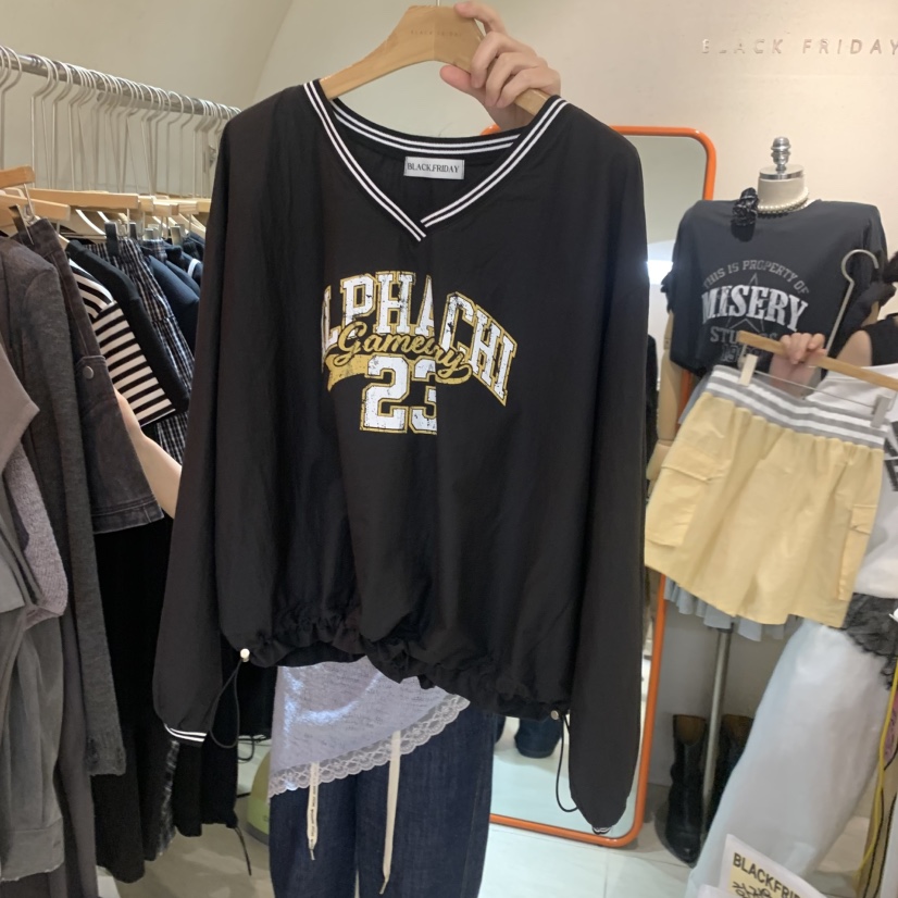 BLACKFRIDAY韓國直郵女裝新品26夏季推薦時尚人氣熱賣衛衣BLACK FRIDAY衛衣圖色2