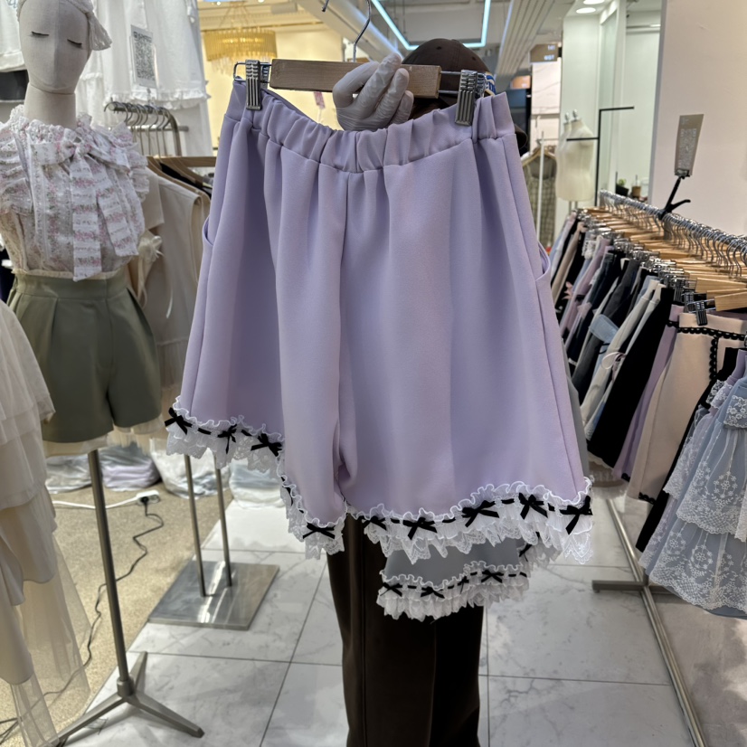 PAPA韓國直郵女士新款職業時尚熱賣人氣推薦26春夏休閑短褲Papaine/HALMADE短褲