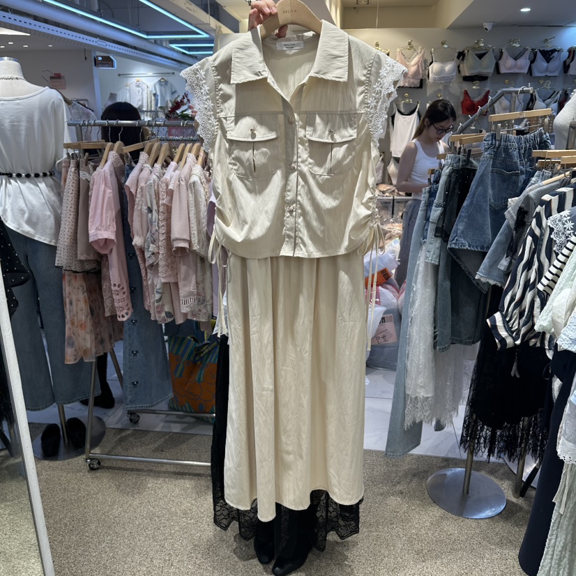 BELITA韓國直郵實拍女裝新款休閑熱賣26春夏職業套裝兩件套BELITA套裝圖色1